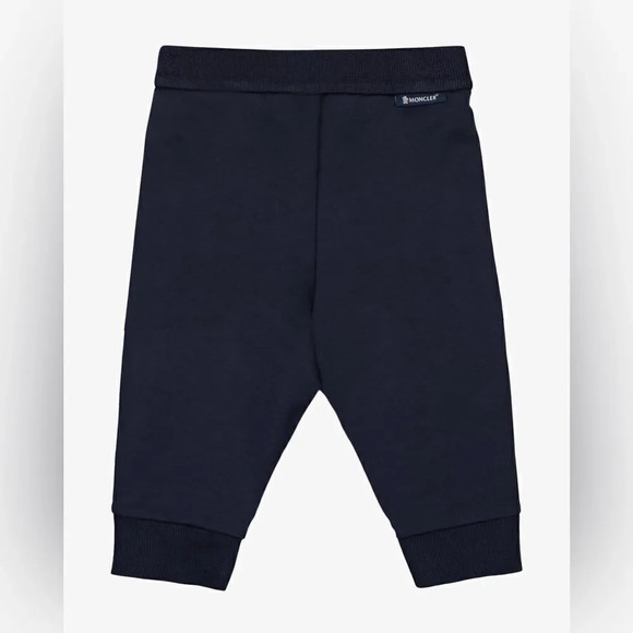 NEW Moncler toddler jogger pants in navy size 2 unisex - Picture 2 of 9